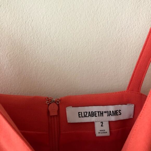 Elizabeth & James Delia Mini Dress in Bellini - Picture 6 of 8